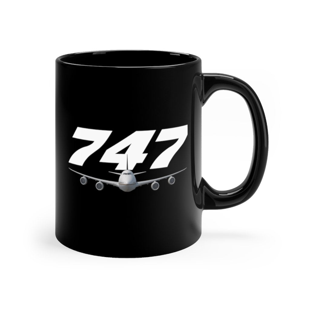 BOEING 747  DESIGNED MUG Printify