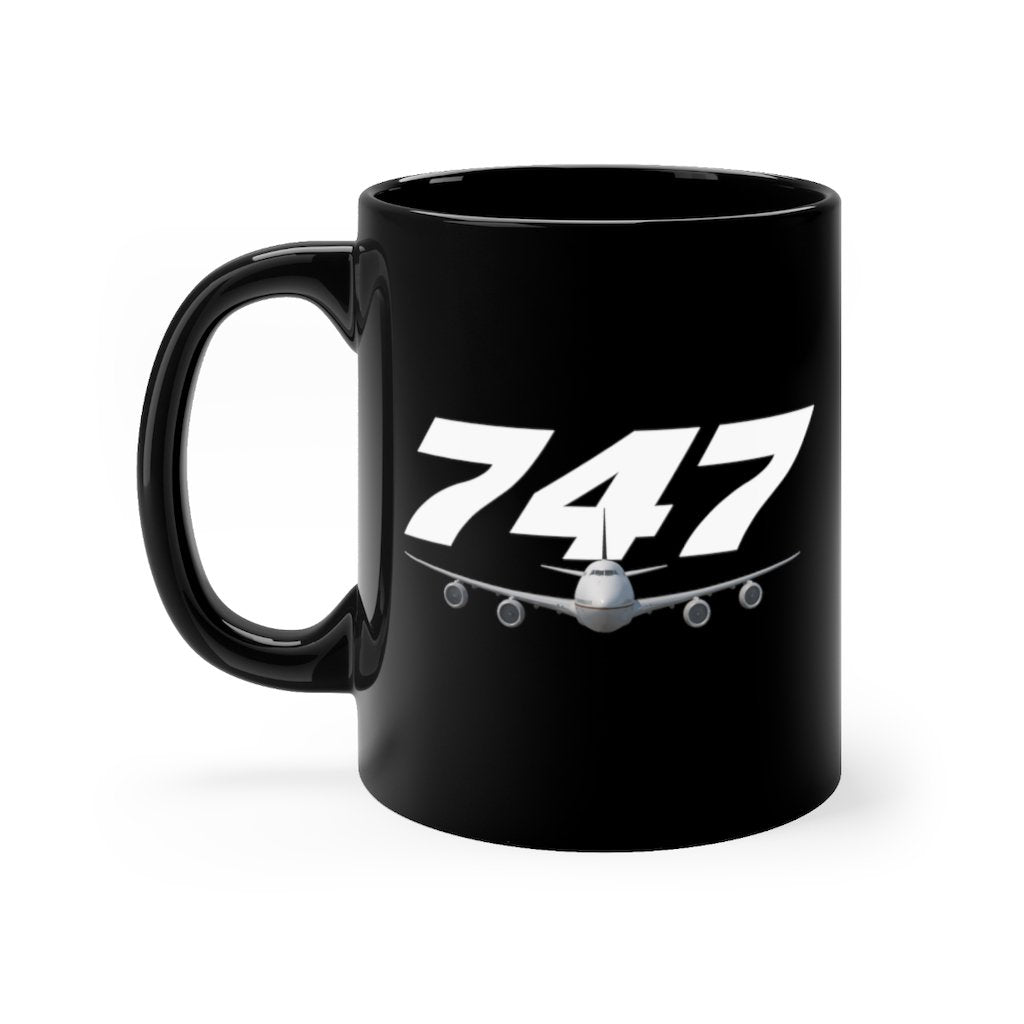 BOEING 747  DESIGNED MUG Printify