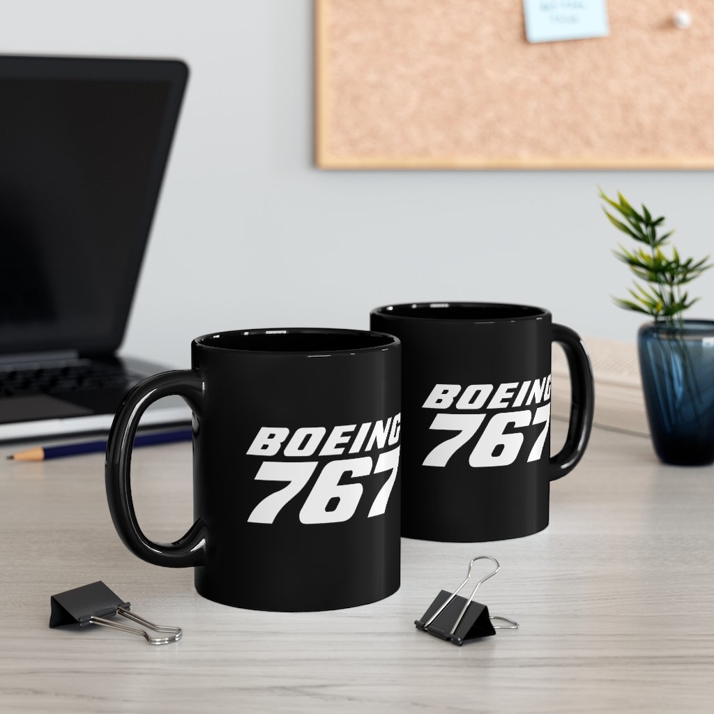 BOEING 767  DESIGNED MUG Printify