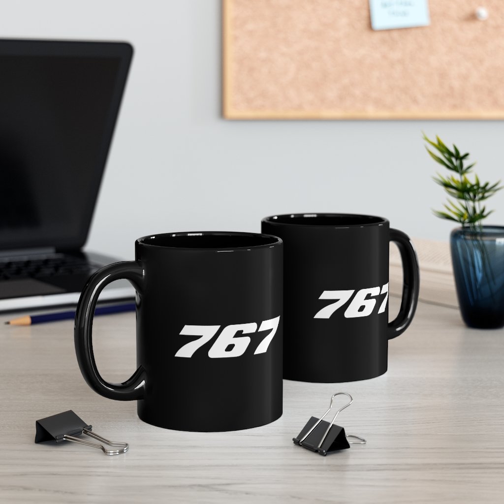 BOEING 767  DESIGNED MUG Printify