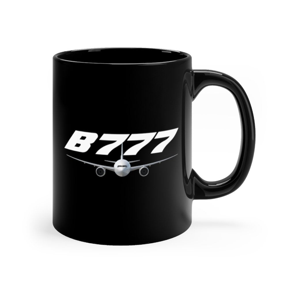 BOEING 777  DESIGNED MUG Printify