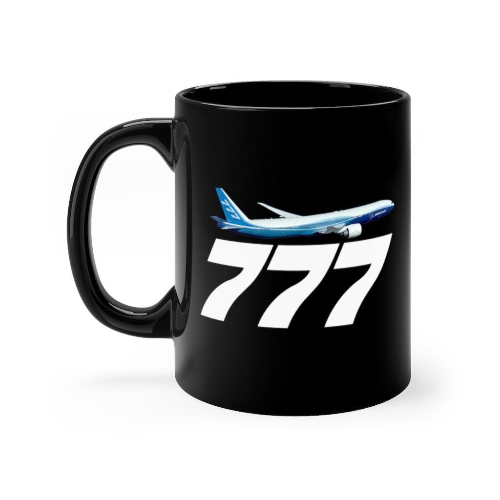 BOEING 777  DESIGNED MUG Printify