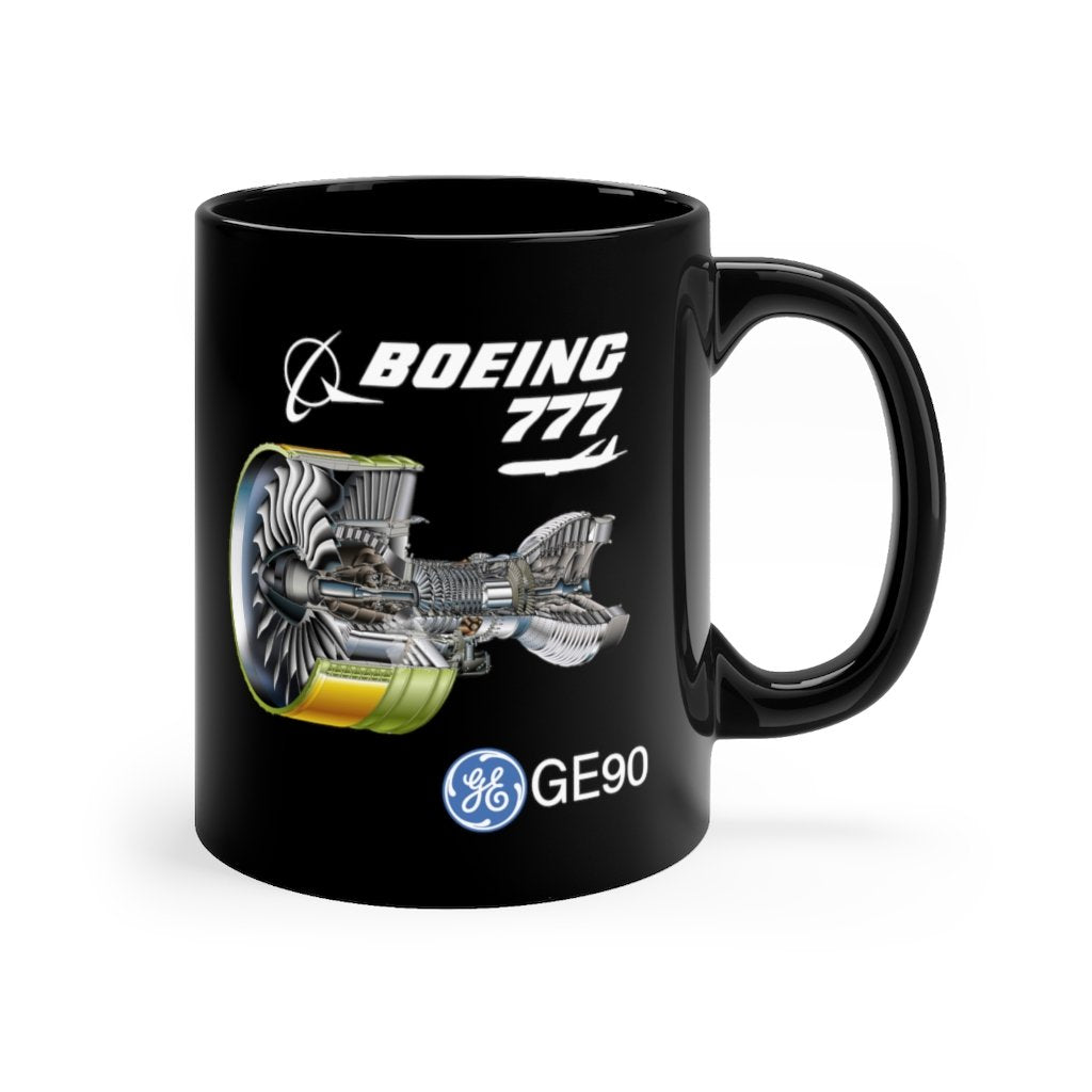 BOEING 777  DESIGNED MUG Printify