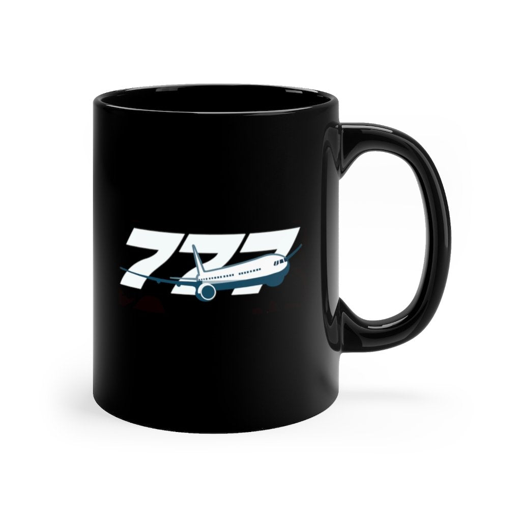 BOEING 777  DESIGNED MUG Printify