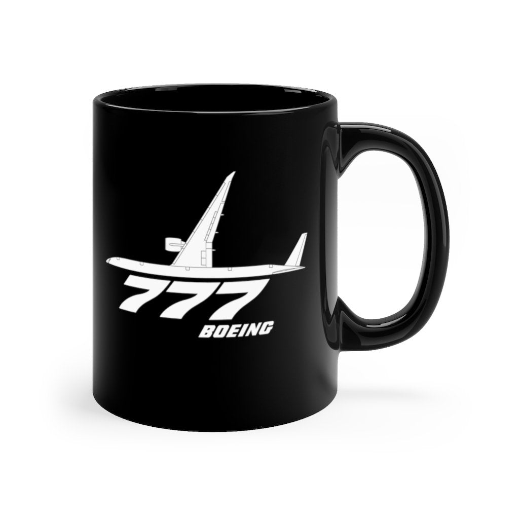 BOEING  777  DESIGNED MUG Printify