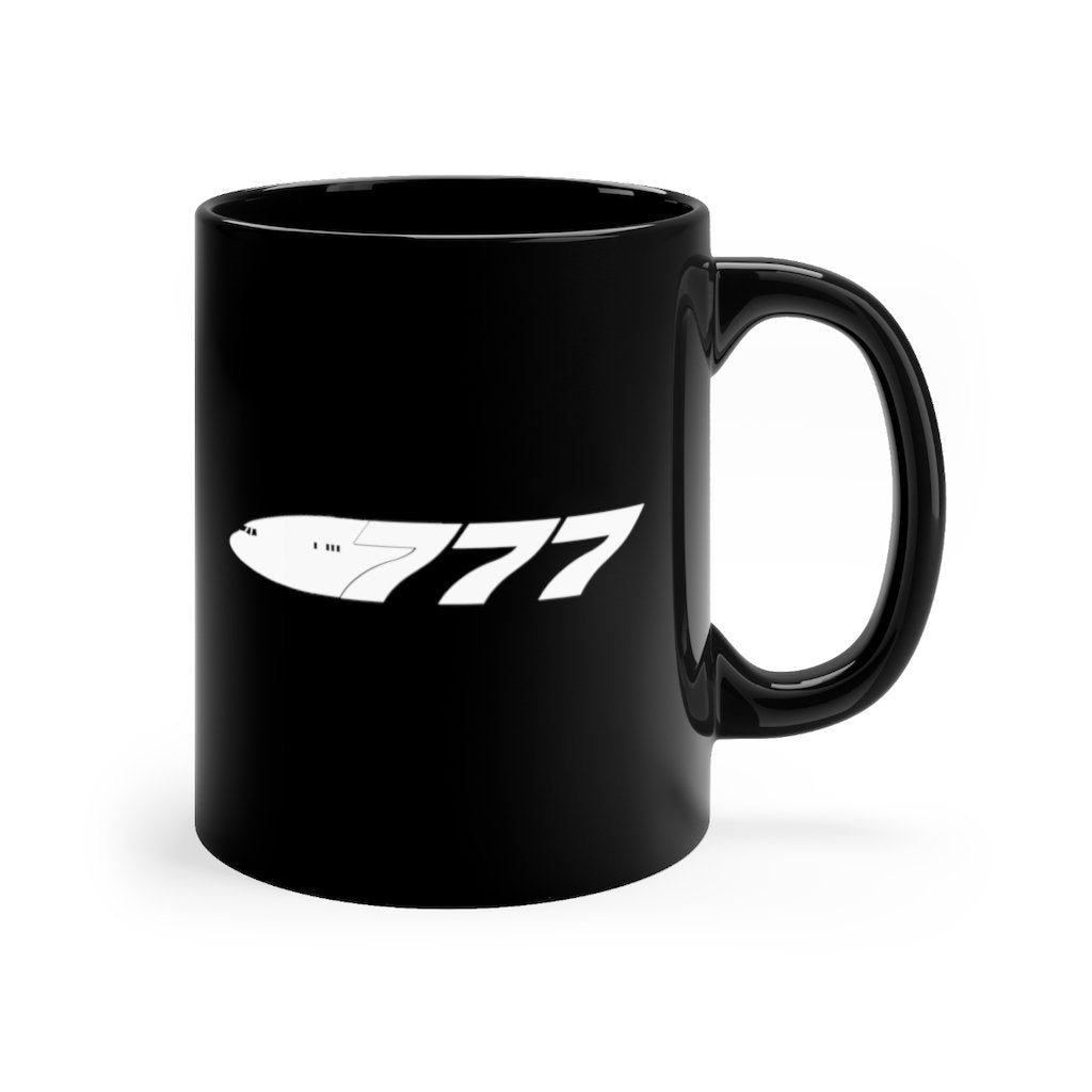 BOEING 777  DESIGNED MUG Printify