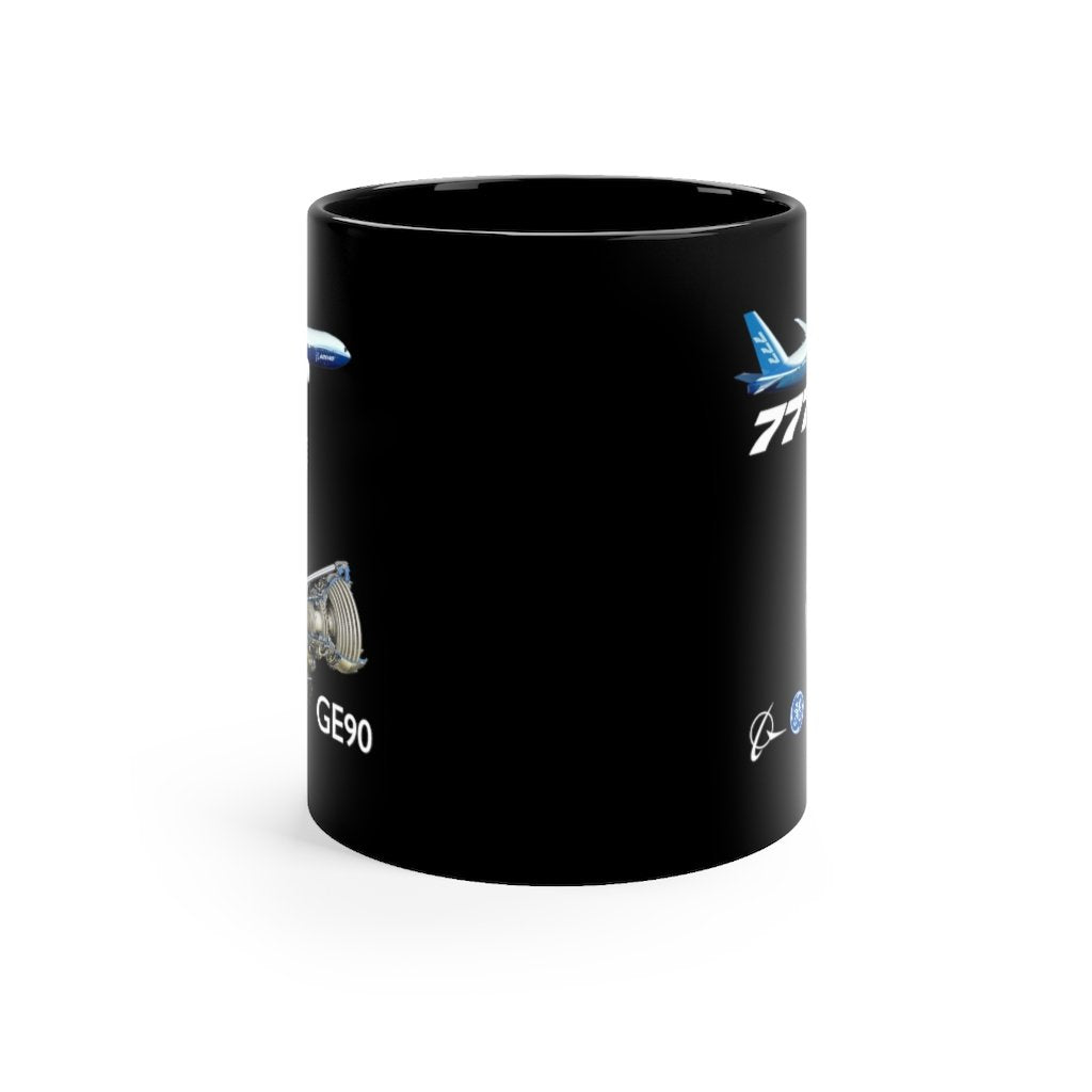 BOEING 777  DESIGNED MUG Printify