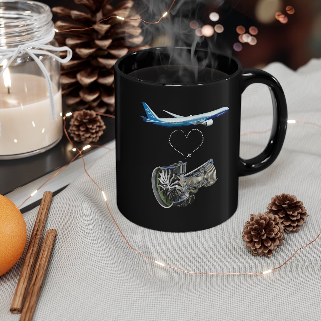 BOEING 777  DESIGNED MUG Printify