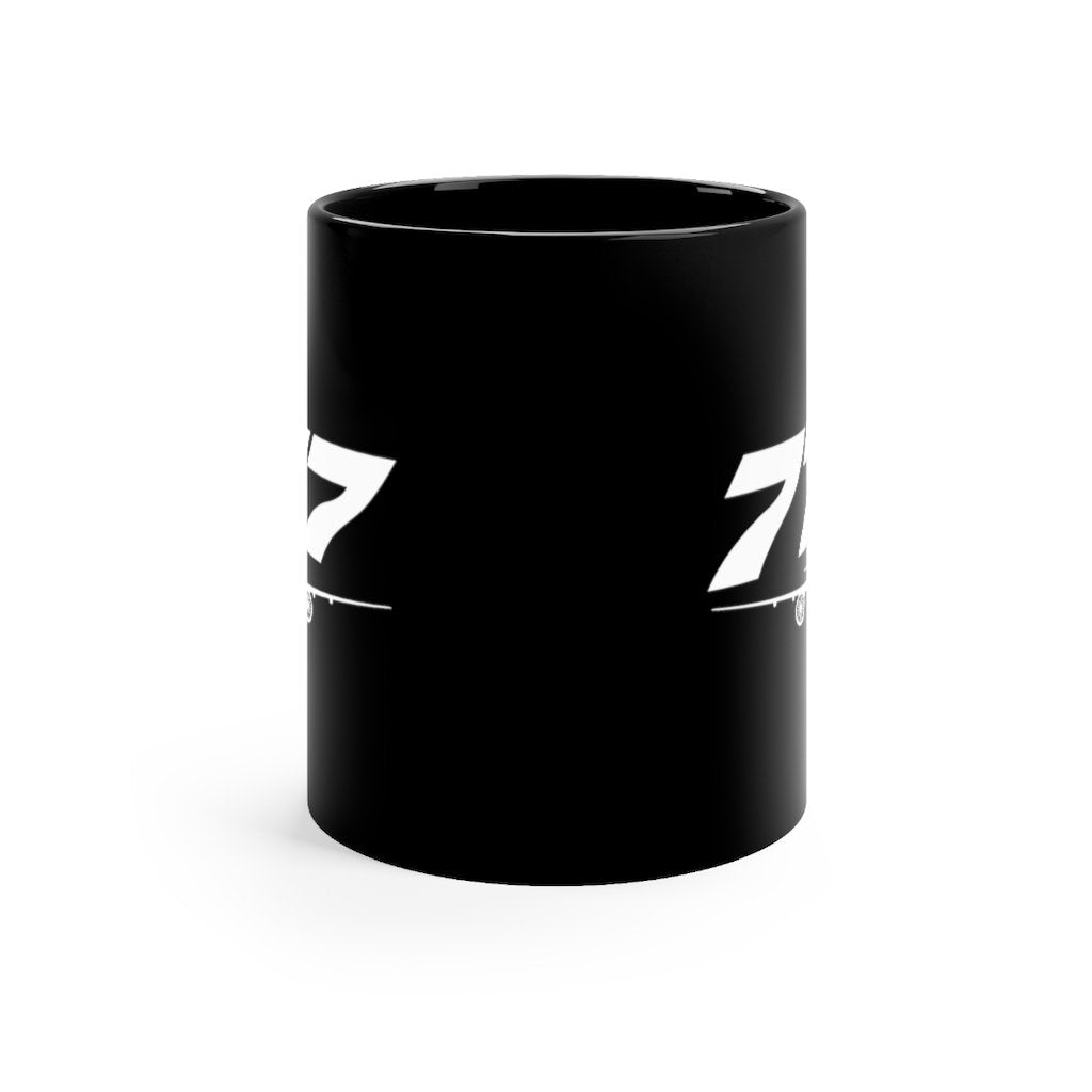 BOEING 777  DESIGNED MUG Printify