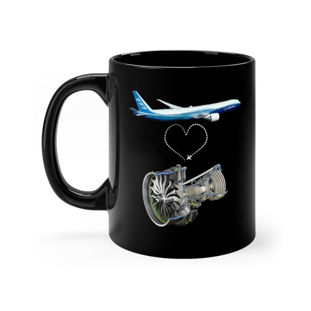 BOEING 777  DESIGNED MUG Printify