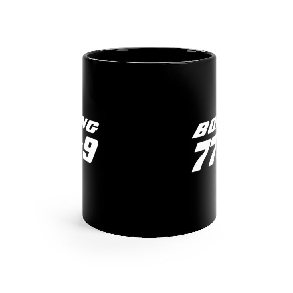 BOEING 777  DESIGNED MUG Printify