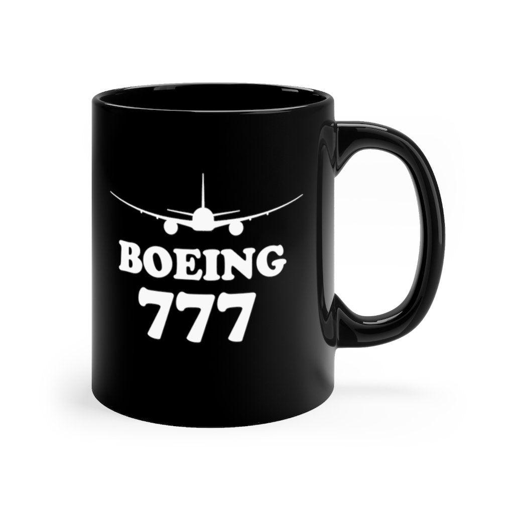 BOEING 777  DESIGNED MUG Printify