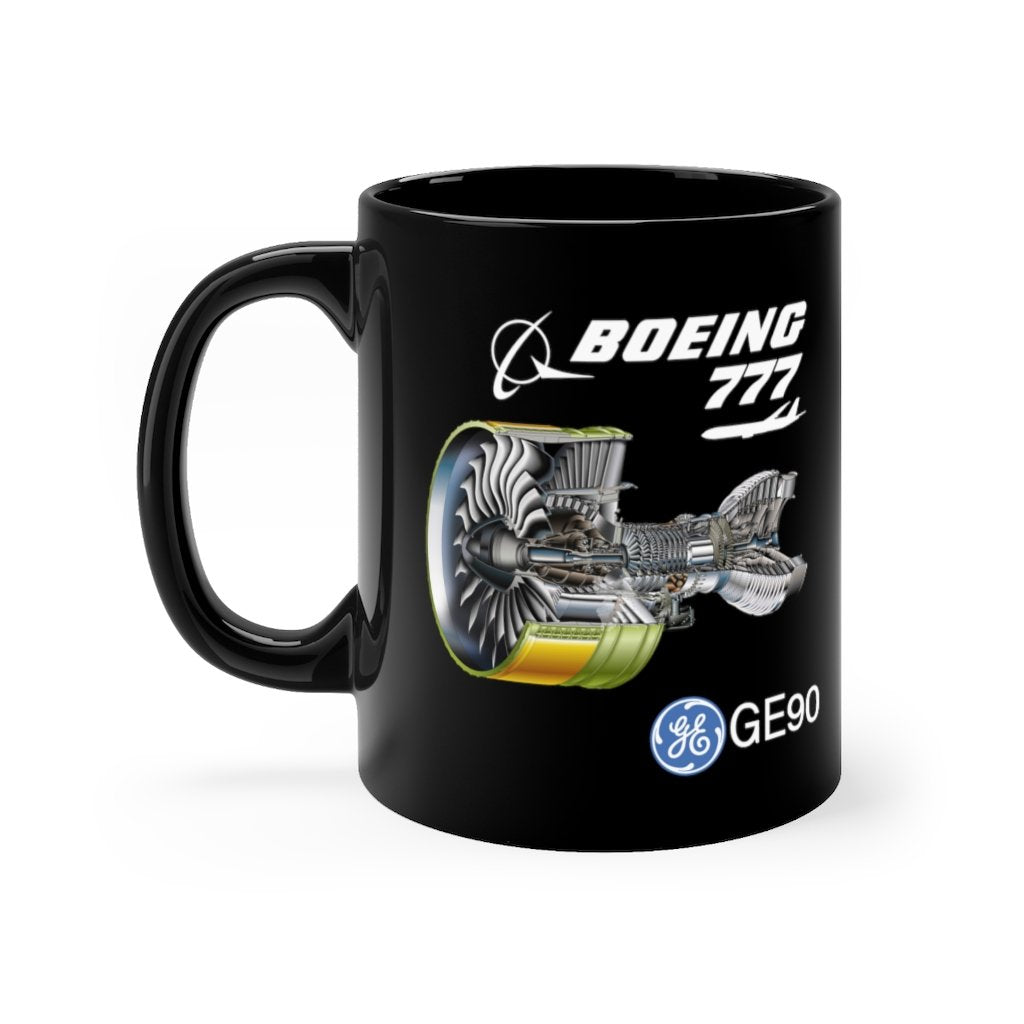 BOEING 777  DESIGNED MUG Printify