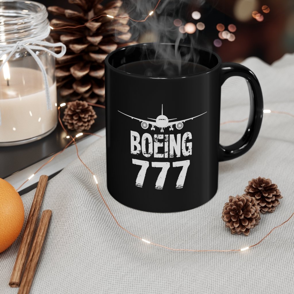 BOEING 777  DESIGNED MUG Printify