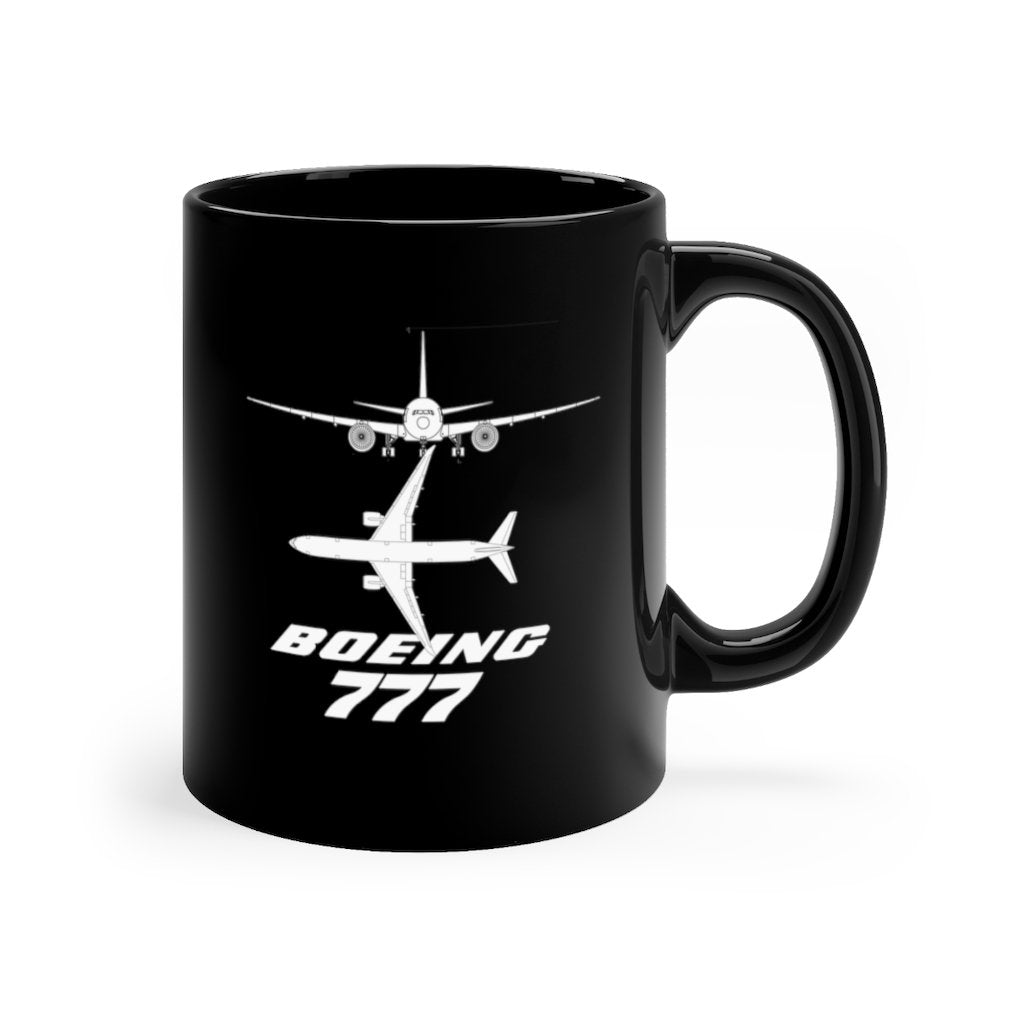 BOEING  777  DESIGNED MUG Printify