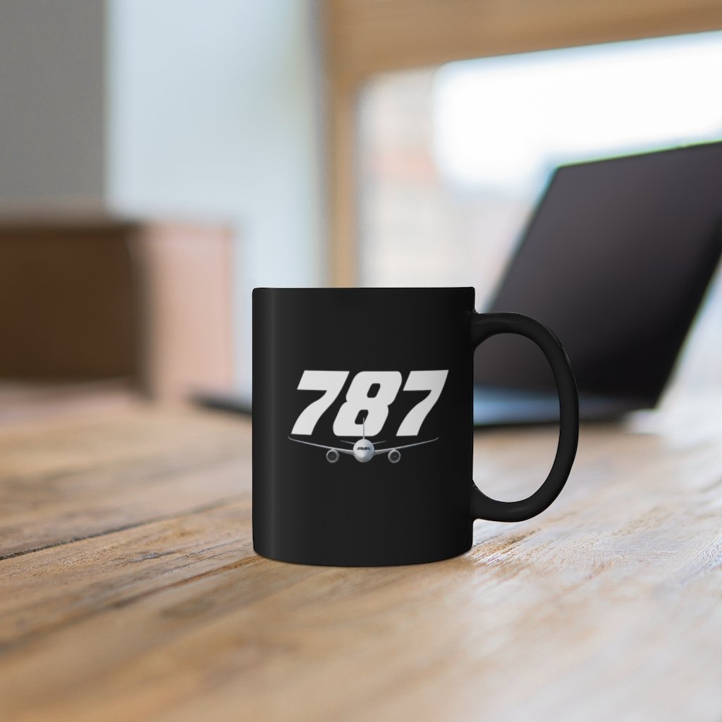 BOEING 787  DESIGNED MUG Printify