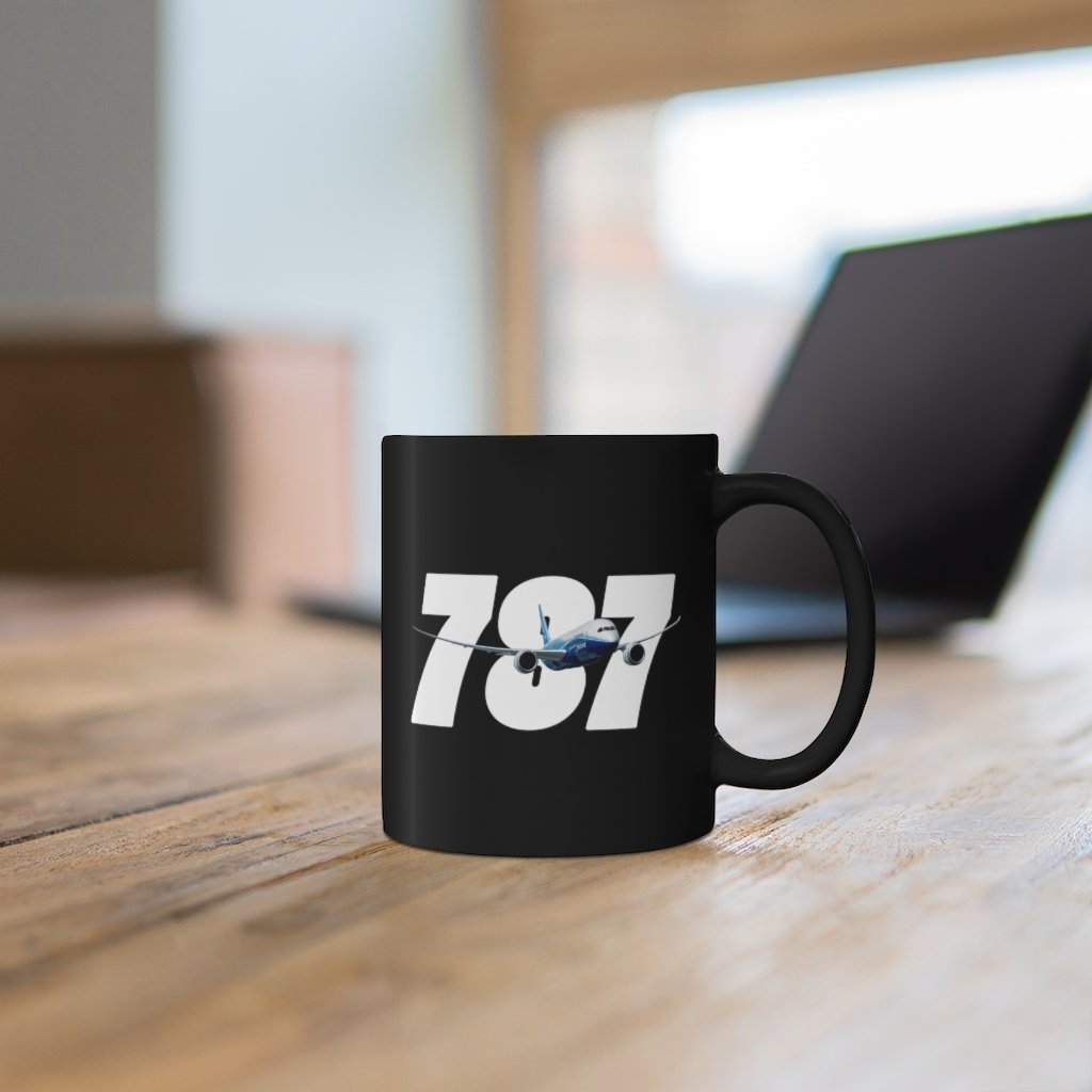 BOEING 787  DESIGNED MUG Printify