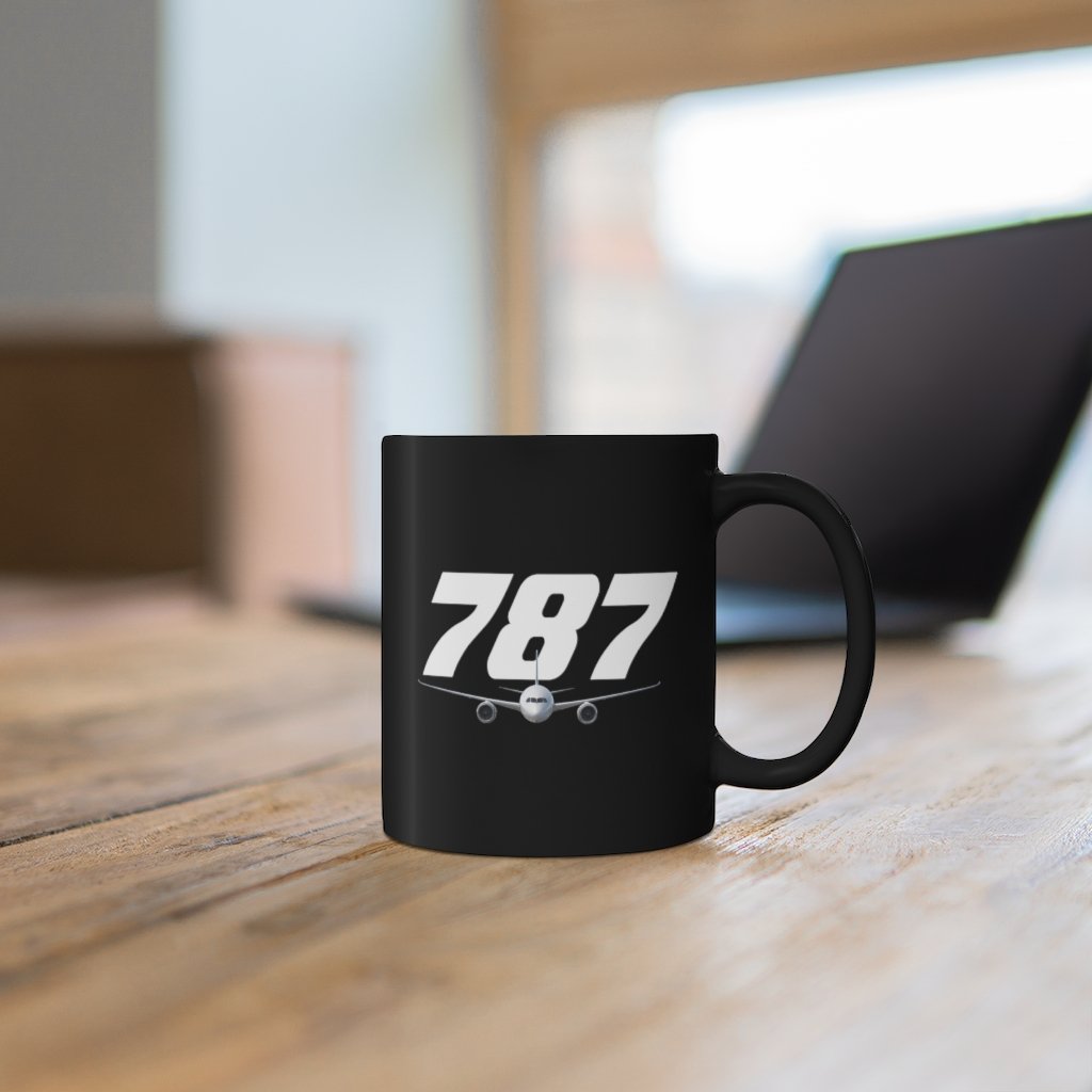 BOEING 787  DESIGNED MUG Printify