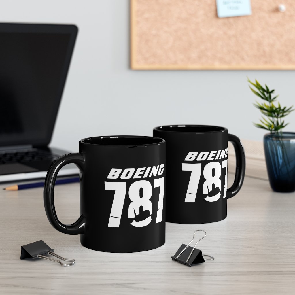 BOEING 787  DESIGNED MUG Printify