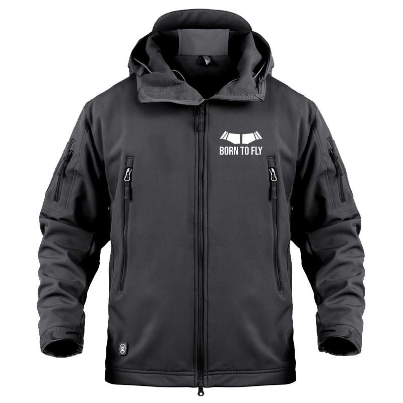 BORN TO FLY DESIGNED MILITARY FLEECE THE AV8R