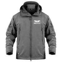 Thumbnail for BORN TO FLY DESIGNED MILITARY FLEECE THE AV8R