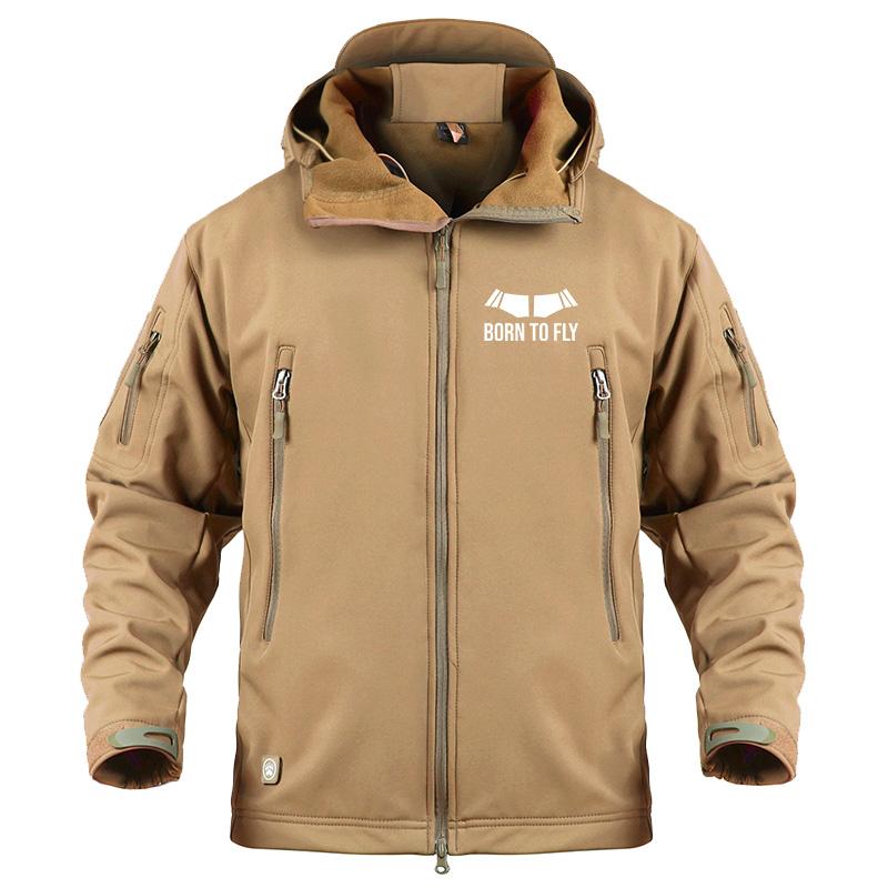 BORN TO FLY DESIGNED MILITARY FLEECE THE AV8R