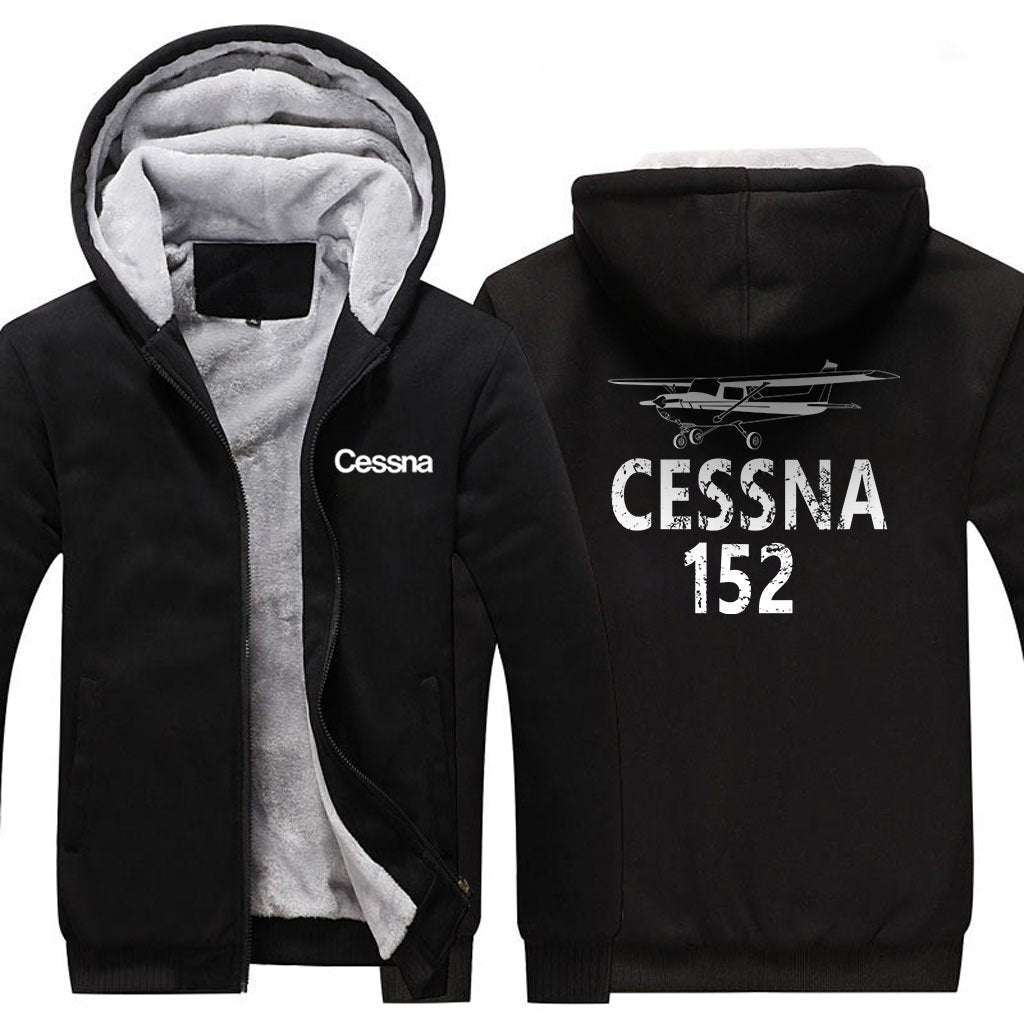 CESSNA 152 DESIGNED ZIPPER SWEATER THE AV8R