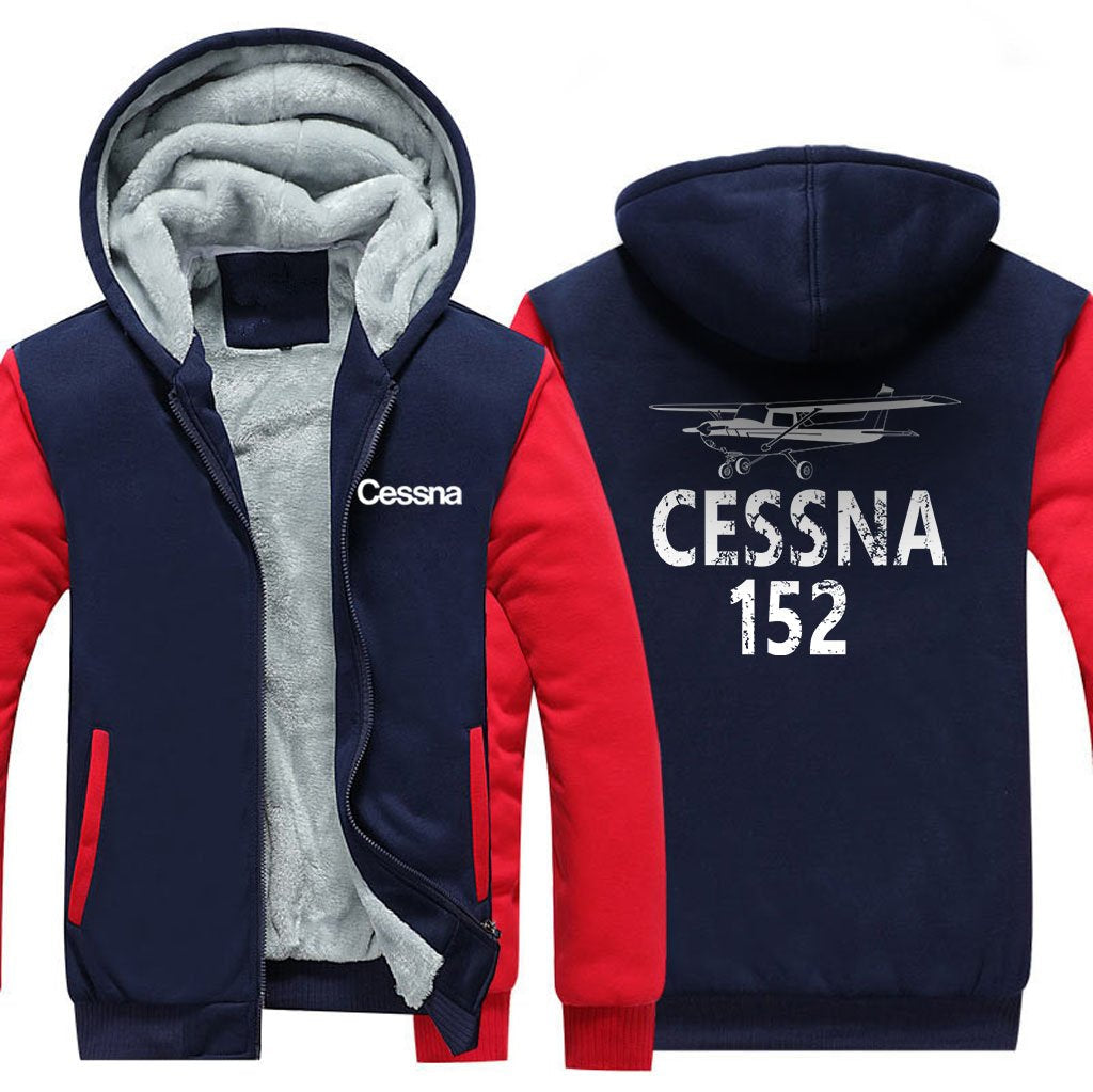 CESSNA 152 DESIGNED ZIPPER SWEATER THE AV8R