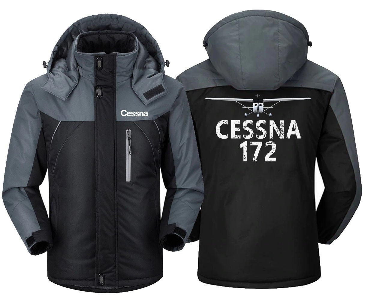 CESSNA 172 DESIGNED WINDBREAKER JACKET THE AV8R