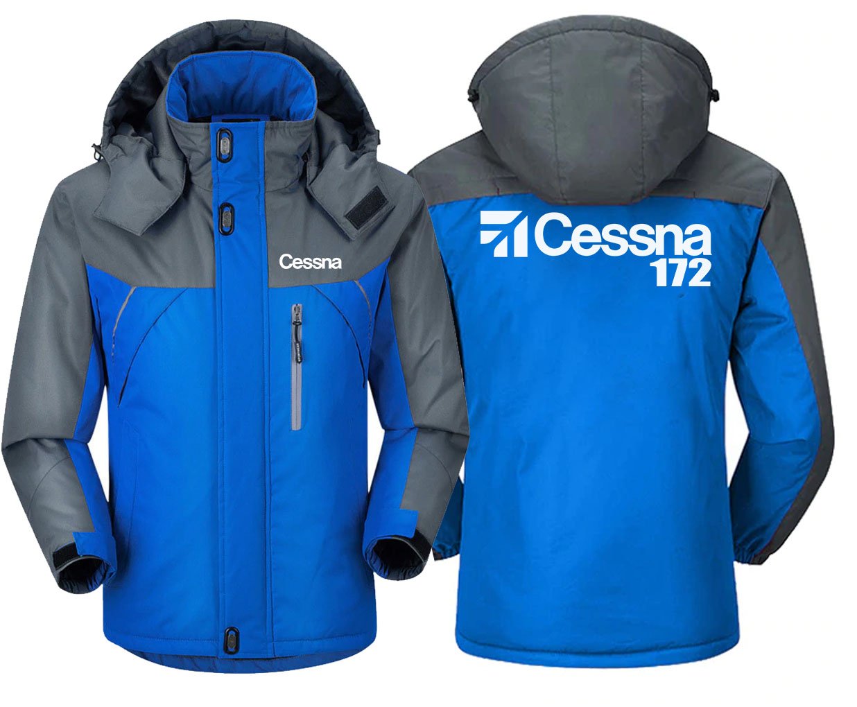 CESSNA 172 DESIGNED WINDBREAKER JACKET THE AV8R