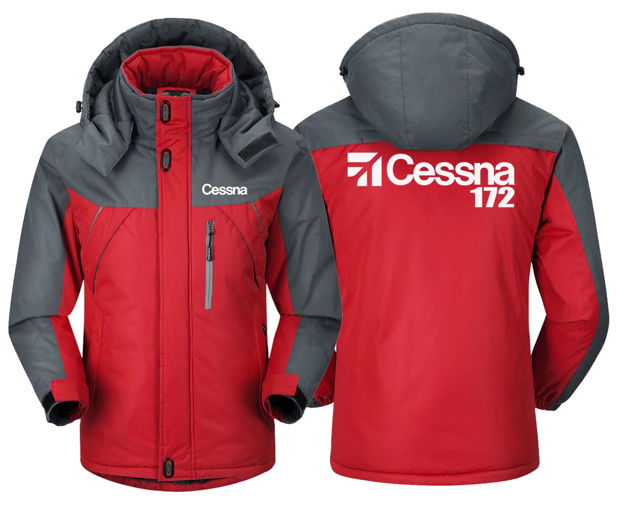 CESSNA 172 DESIGNED WINDBREAKER JACKET THE AV8R