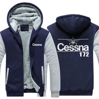 Thumbnail for CESSNA 172 DESIGNED ZIPPER SWEATER THE AV8R