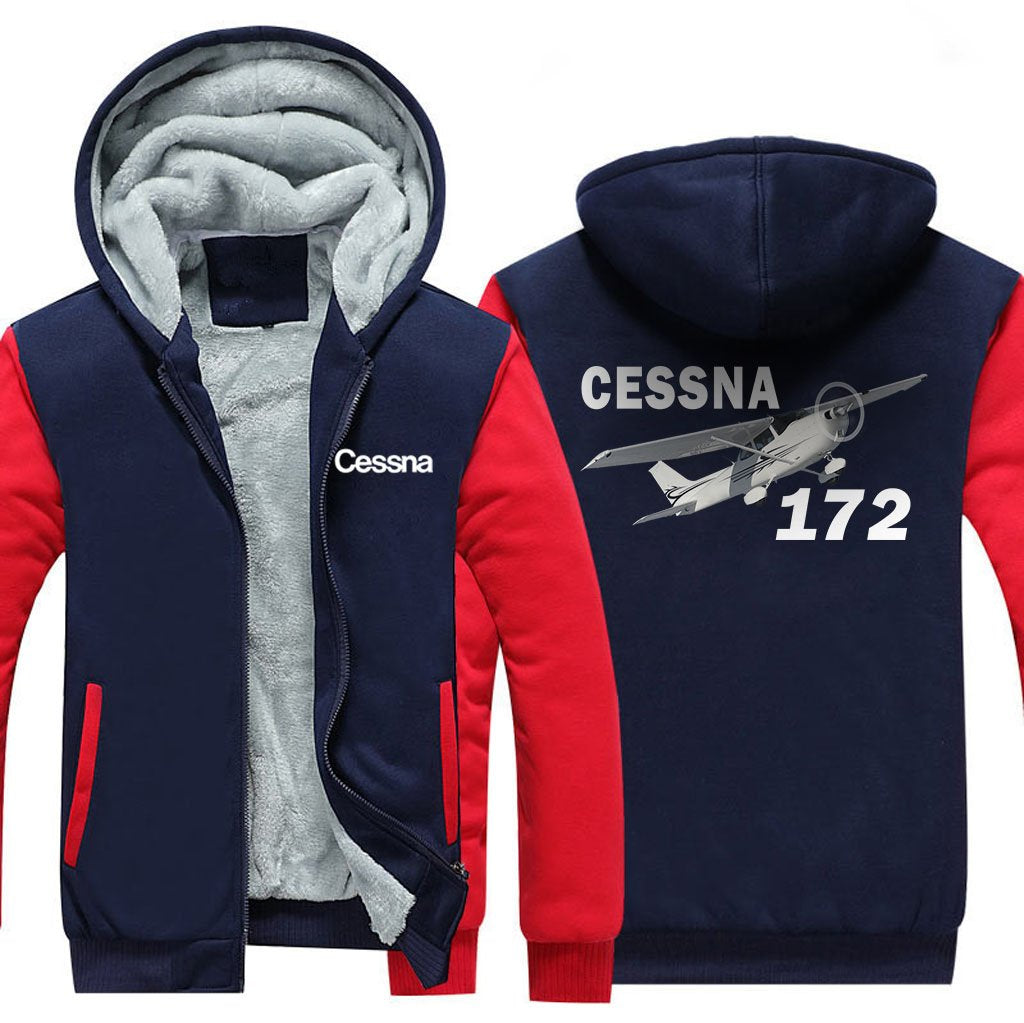 CESSNA 172 DESIGNED ZIPPER SWEATER THE AV8R