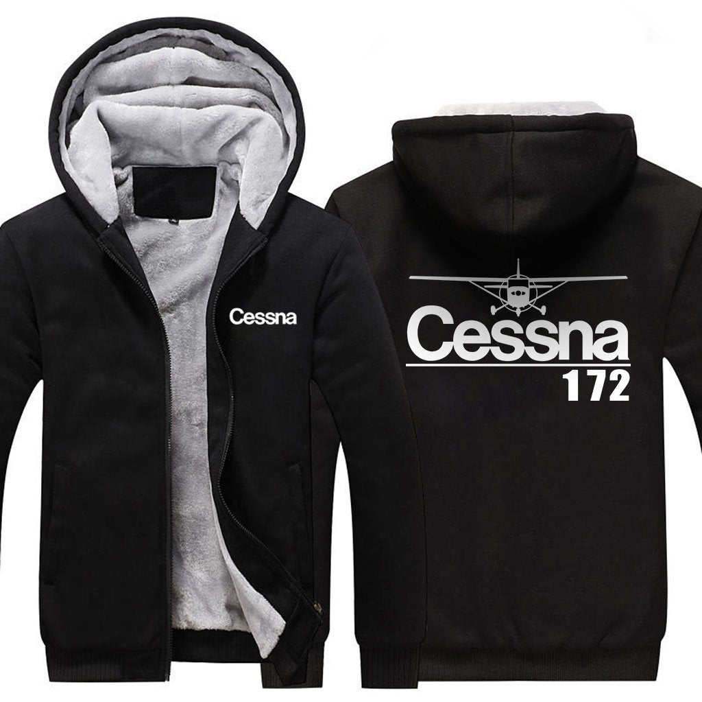 CESSNA 172 DESIGNED ZIPPER SWEATER THE AV8R