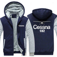 Thumbnail for CESSNA 182 DESIGNED ZIPPER SWEATER THE AV8R