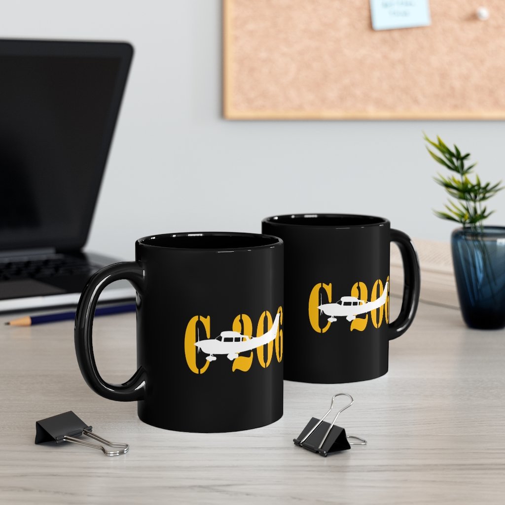 CESSNA 206  DESIGNED MUG Printify