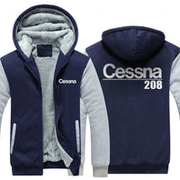 Thumbnail for CESSNA 208 DESIGNED ZIPPER SWEATER THE AV8R