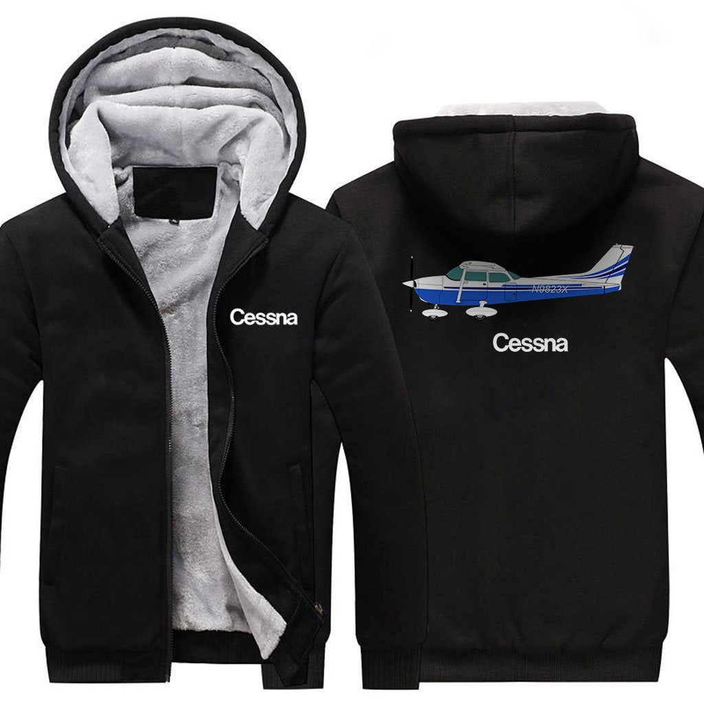 CESSNA DESIGNED ZIPPER SWEATER THE AV8R