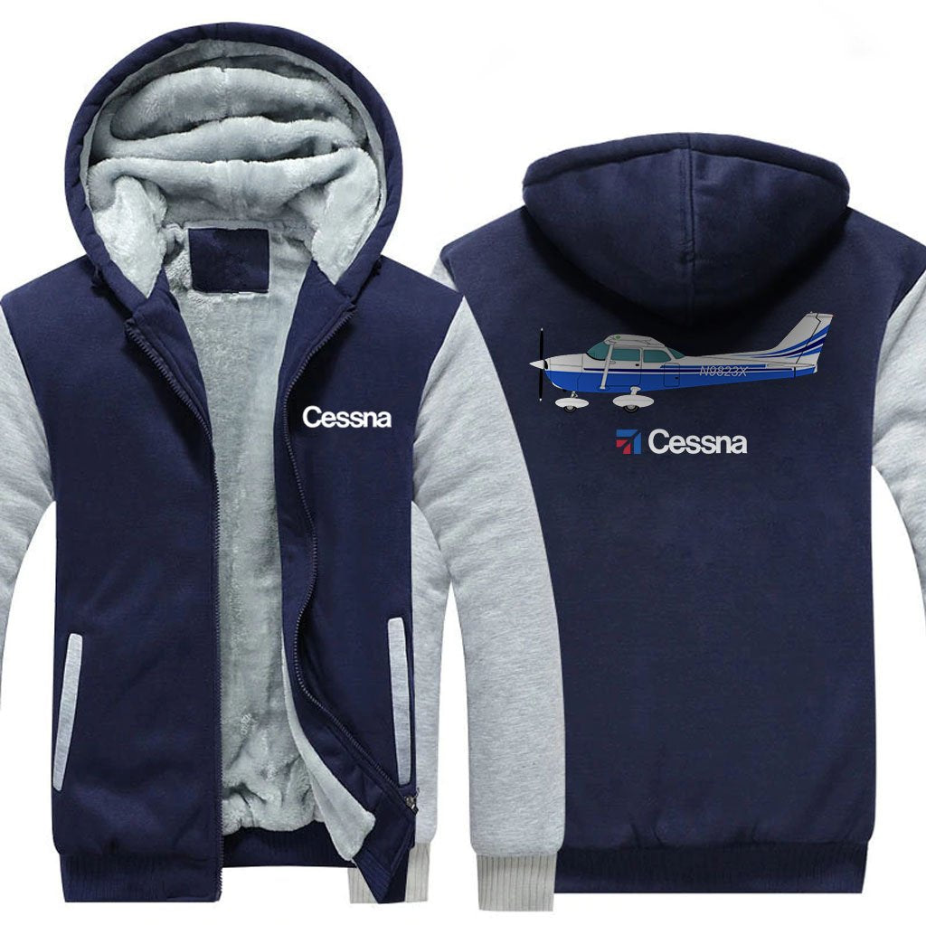 CESSNA DESIGNED ZIPPER SWEATER THE AV8R