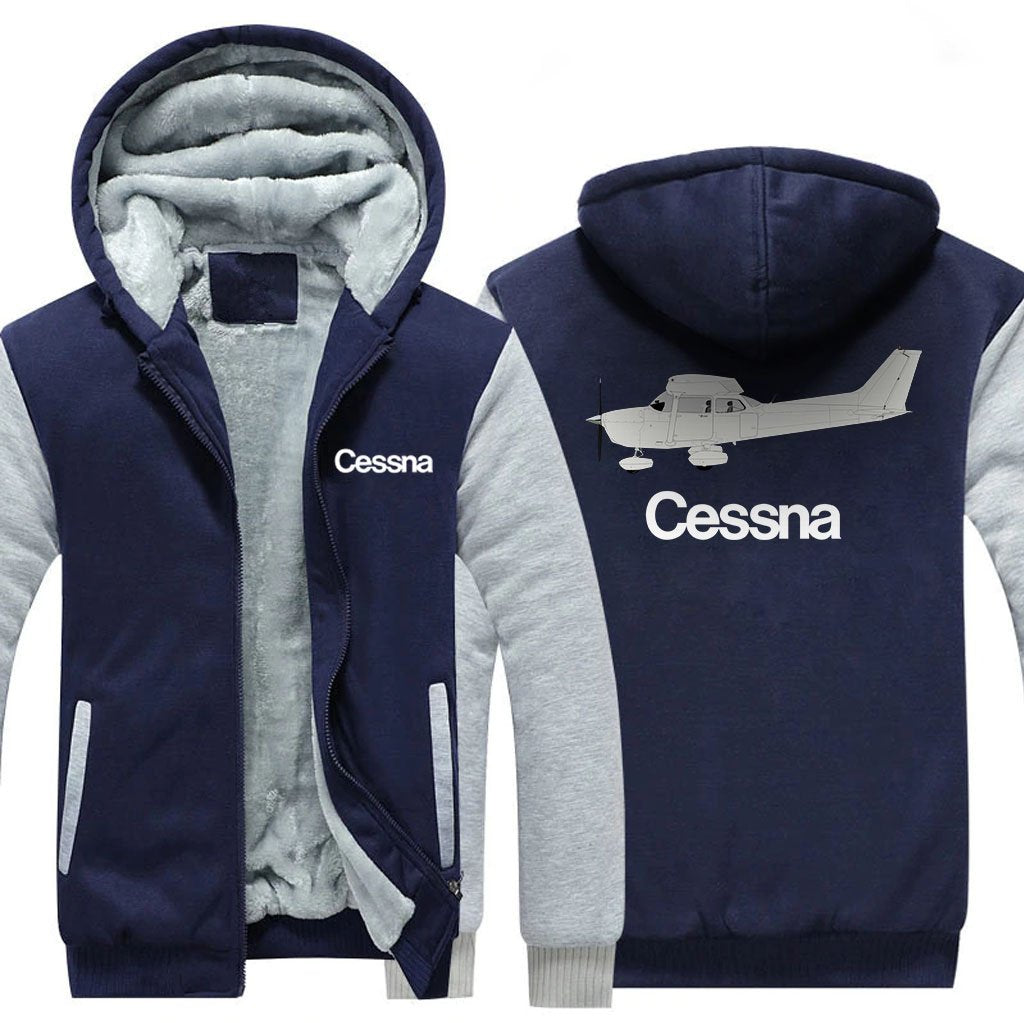 CESSNA DESIGNED ZIPPER SWEATER THE AV8R