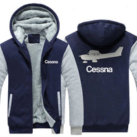 Thumbnail for CESSNA DESIGNED ZIPPER SWEATER THE AV8R