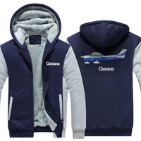 Thumbnail for CESSNA DESIGNED ZIPPER SWEATER THE AV8R