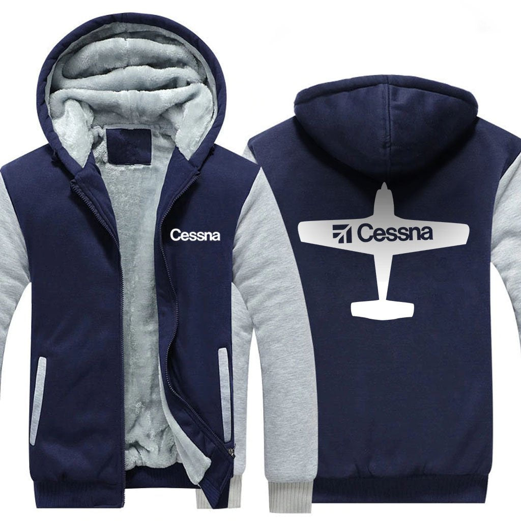 CESSNA DESIGNED ZIPPER SWEATER THE AV8R