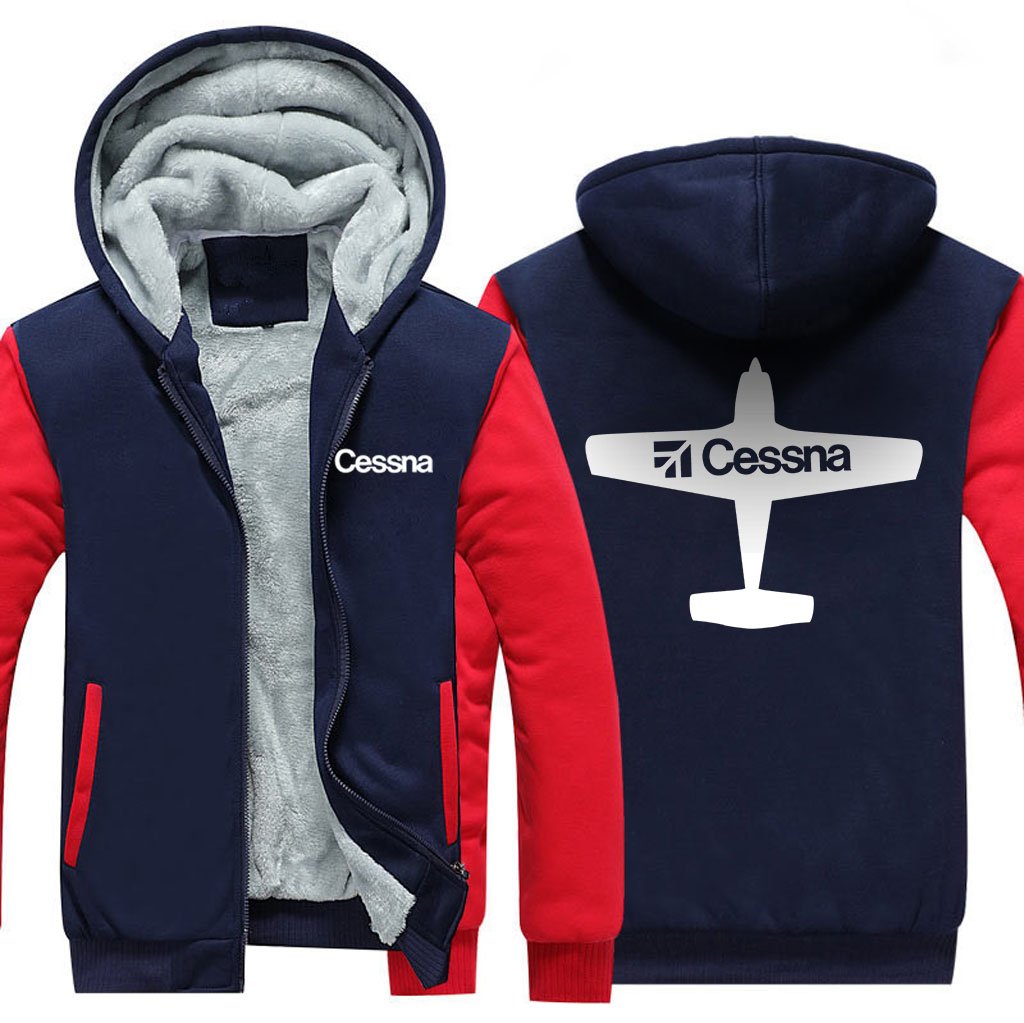 CESSNA DESIGNED ZIPPER SWEATER THE AV8R