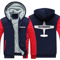 Thumbnail for CESSNA DESIGNED ZIPPER SWEATER THE AV8R