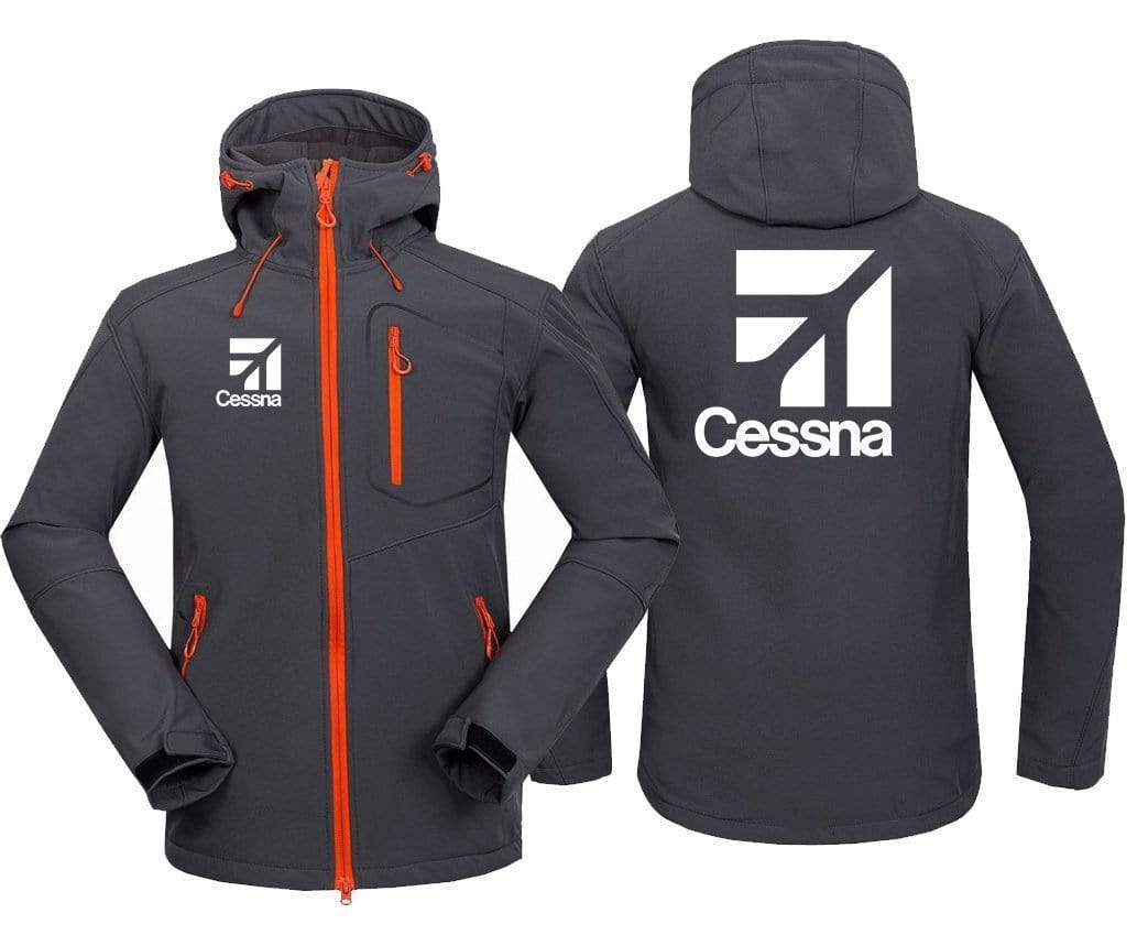 CESSNA LOGO  DESIGN-FLEECE THE AV8R