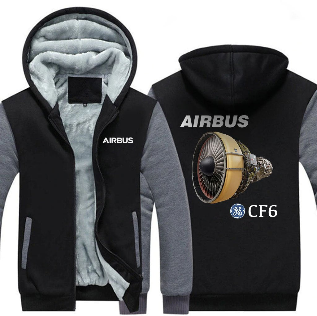 CF6 DESIGNED ZIPPER SWEATERS THE AV8R