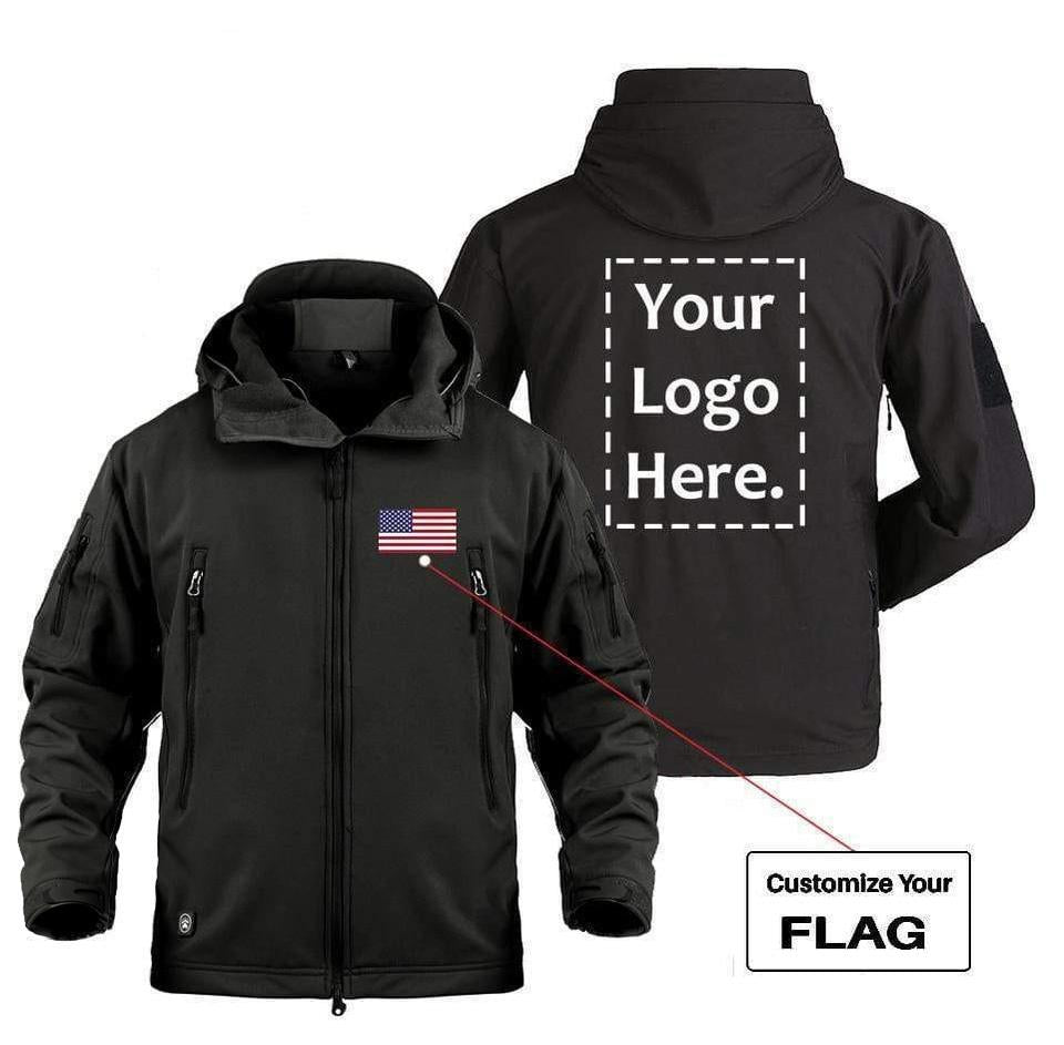 CUSTOM FLAG & LOGO DESIGNED MILITARY FLEECE THE AV8R