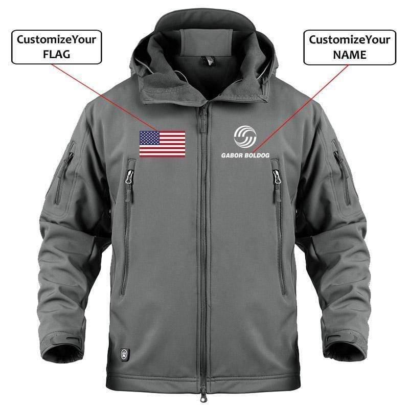 CUSTOM NAME & FLAG AIRBUS LOGO - WARM TACTICAL MILITARY FLEECE THE AV8R