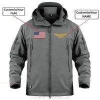 Thumbnail for CUSTOM NAME & FLAG - WARM TACTICAL II MILITARY FLEECE THE AV8R